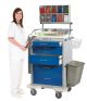 Classic 6-Drawer Anesthesia Carts with Key Lock bigger drawer space