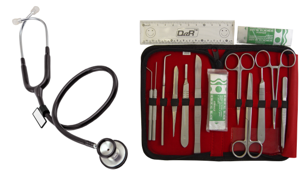 Anatomy Dissection Kit & Stethoscope Package  - 10301GSMC