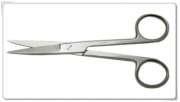 Operating Scissors Sharp Points