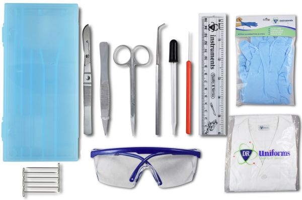 Precision-Dissection-Set™ with Safety Eyewear, Gloves and Lab Coat 