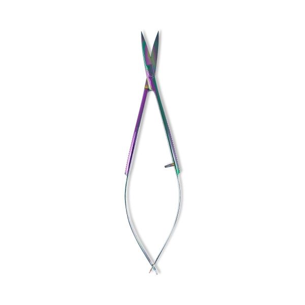 Microdissection Scissors - Titanium Coated, Rainbow Color