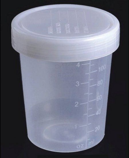 Specimen Container With Screw Cap (100-120 ml)