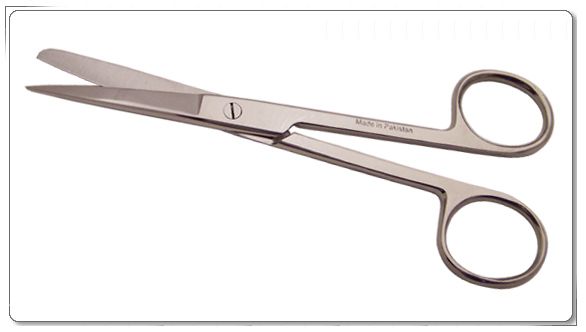 Surgical Scissors - Sharp blunt 6.5