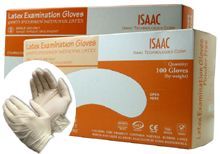 Latex Exam Gloves -Powdered