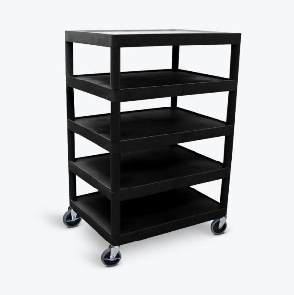 5 Shelf Utility Banquet Cart 