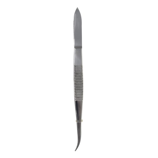 Forceps Medium Point - Curved - 4.5