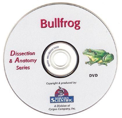 Introduction Guide to Anatomy of the Bullfrog (DVD)