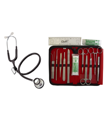 Anatomy Dissection Kit & Stethoscope Package  - 10301GSMC