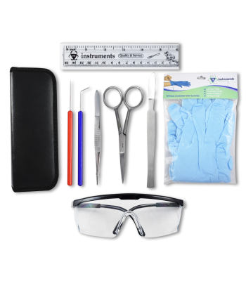 Zippy™ Dissection Kit Package With Nitril Gloves and Safety Eyewear  