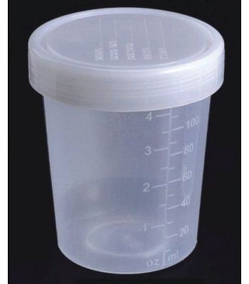 Specimen Container With Screw Cap (100-120 ml)