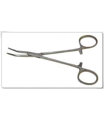 Curved Kelly Forceps 