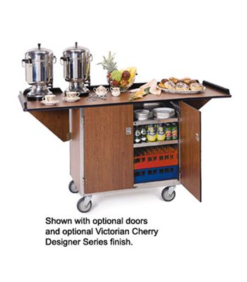 Beverage Service Cart With Drop Leaves 