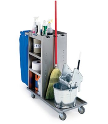 Housekeeping Cart - Fixed Platform 
