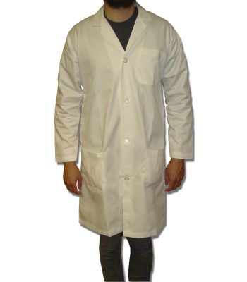 Unisex Lab Coats - 100% Cotton-S