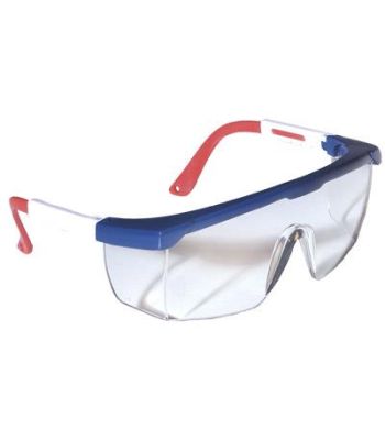 Sebring - Adjustable  Wrap Around Goggles in Tricolor (Red, White, and Blue)