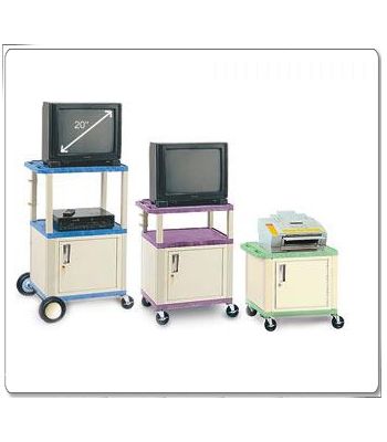 AV Carts with Cabinets