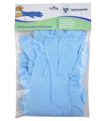 Nitrile Exam Gloves - Powder-Free (5 Pairs)  