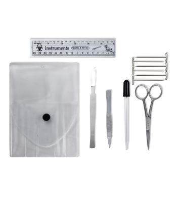 Basic Dissection Kit - 64N - Stainless Steel - Plastic Pouch 